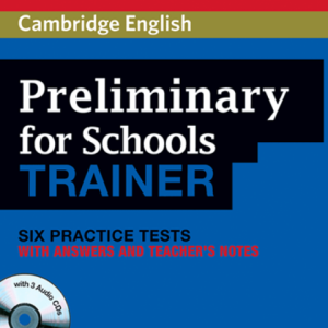 cambridge english preliminary for schools trainer 651ffeeed224f