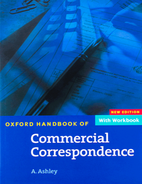 oxford handbook of commercial correspondence with workbook 651ffbd2e9b7e