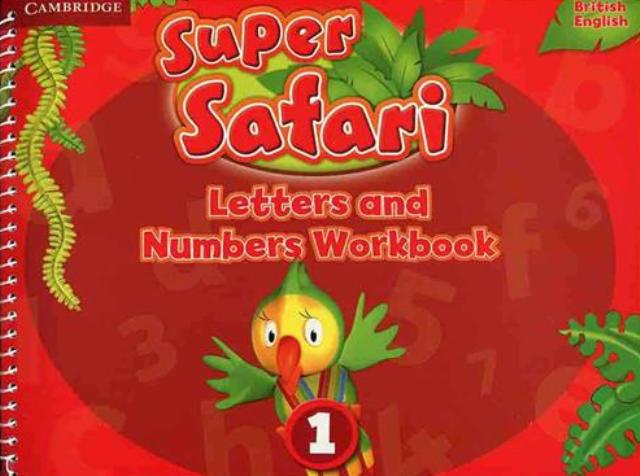 super safari 1 letters and numbers workbook 651ff647dc56d