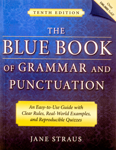 the blue book of grammar and punctuation 651fff894087d