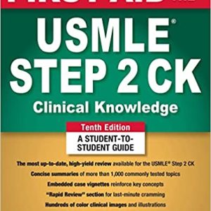 daa9d8aad8a7d8a8 first aid for the usmle step 2 ck 2019 tenth edition 658975c35ea60