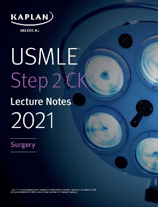 daa9d8aad8a7d8a8 kaplan usmle step 2 ck lecture notes 2021 surgery 65897543d2a87