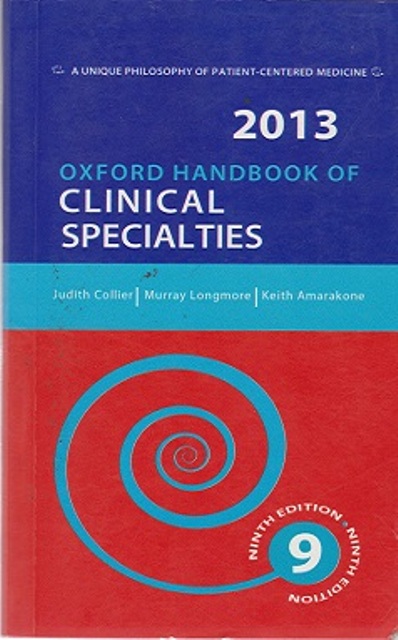 oxford handbook of clinical specialties 2013 ninth edition 658985921668f