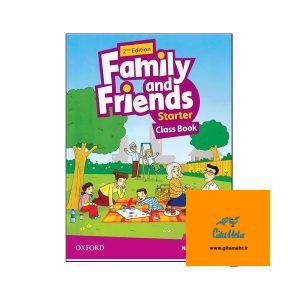 Family and Friends Starter 2nd ( کتاب اصلی + کتاب کار + CD ) (اندازه کتاب وزیری)