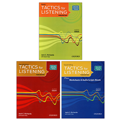 Tactics for Listening full pack (پک کامل کتاب تکتیس فور لیسنینگ)