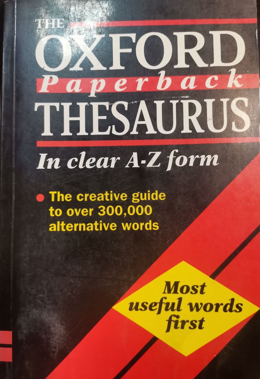 کتاب Oxford paperback thesaurus